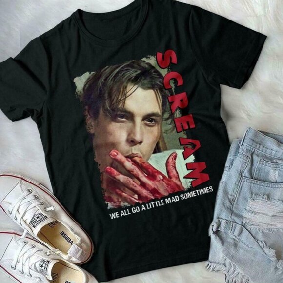 Billy Loomis Scream Horror Movie Unisex T-shirt - Picture 1 of 1